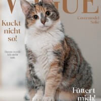 Sofie auf der "Vogue"