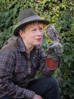 Bianca mit unserer Minerva